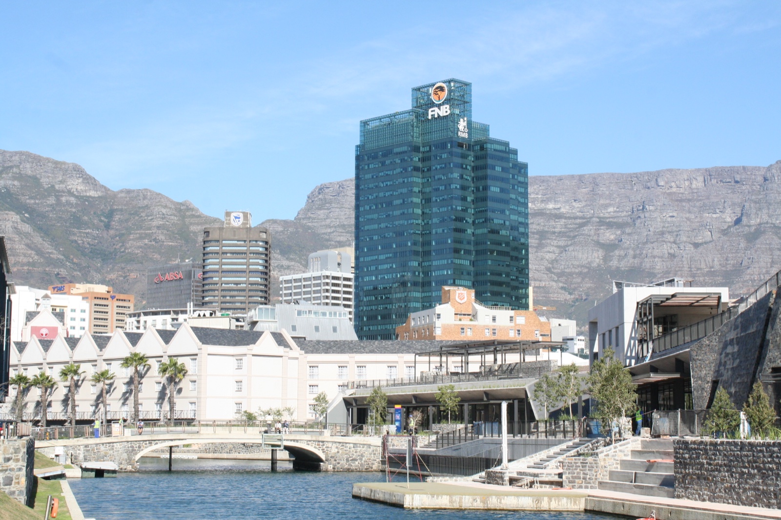 V&A Waterfront harbor Cape Town
